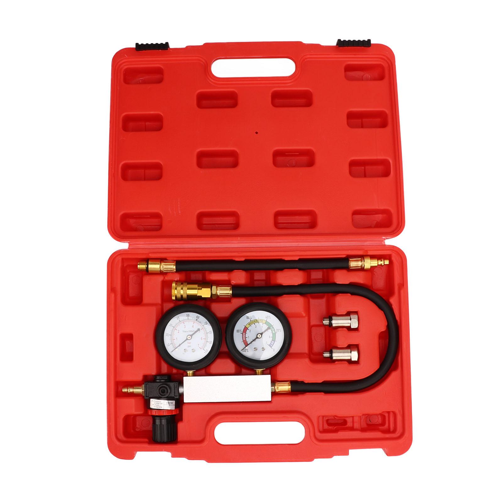 

Комплект для проверки герметичности цилиндров, набор датчиков для проверки компрессии двигателя для бензинового двигателя с 14 мм