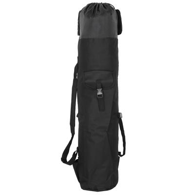 MultiFunctional Fishing Rod Reel Storage Bag Pole Carry Case Fishing Tool Organizer(Black )