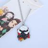 Demon Slayer Tanjiro, Sabito & Makomo Masks Keychain, Rabbit Necklace, Muzan