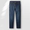 MONTAGUT Herren Jeans aus Maulbeerseidenmischung mit geradem Bein
