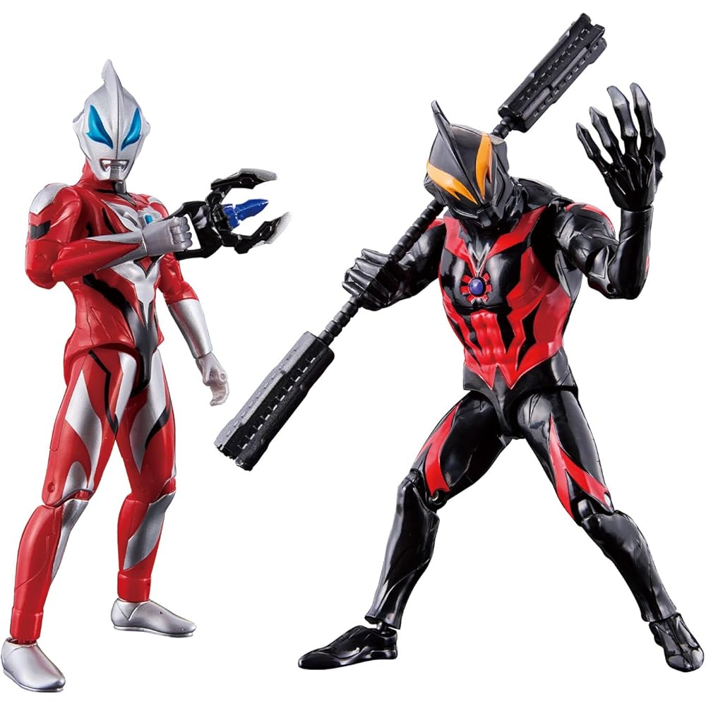Ultra Action Figure Ultraman Geed vs Belial Battle Set Collectible Toy
