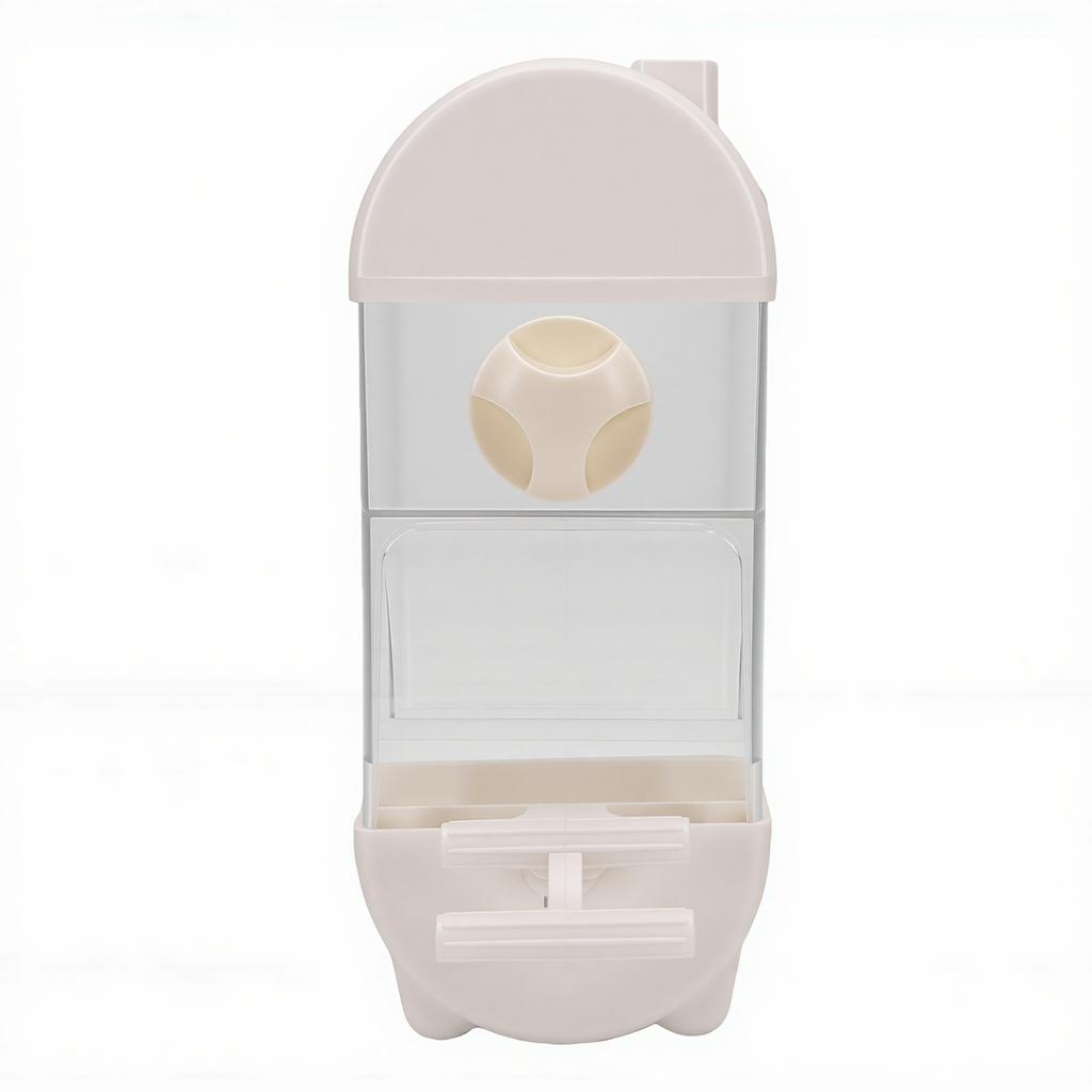 Automatic Bird Feeder Spill Proof 800ml Plastic Hanging Bird Cage Feeder for Parrot Parakeets Lovebirds