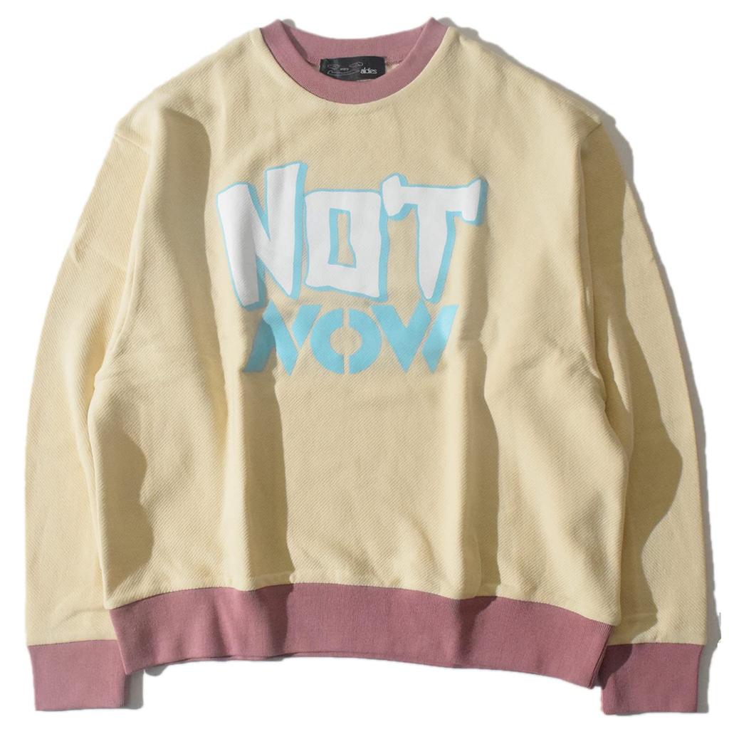 ALDIES Notnow Wide Sweat, Men's, Medium, Beige, A1404521