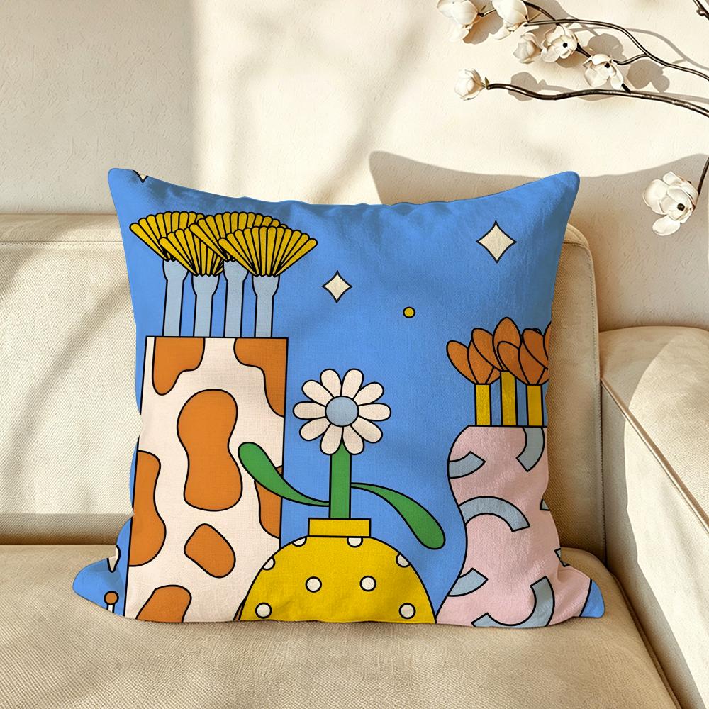 Artist SSamTTwardy Cushion Cover Pillow Case Antidustmite Pillowcase Silky Short Plush Sofa Cushion Cover hot