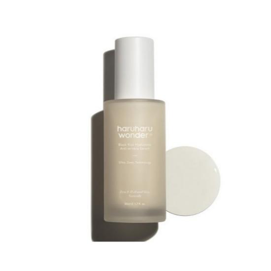 Haruharu Wonder Black Rice Hyaluronic Wrinkle Serum Anti-Aging Firming Hydration Essence 50ml