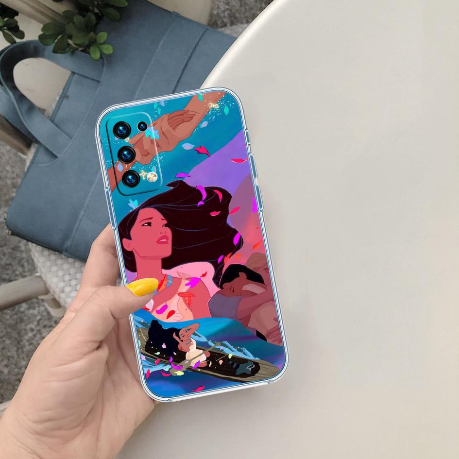 CJ41 Disney Pocahontas Case for Motorola Moto G40 G04 G05 One Ace Action  Fusion + Plus Hyper Macro Vision Zoom