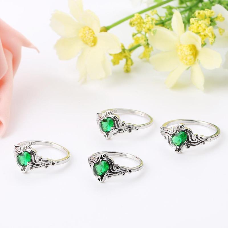 Elegante Hochzeit Braut Party Zubehör Dame Strass eingelegten Ring Schmuck