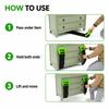 Furniture Carrying Strap Adjustable Length Moving Belt Heavy Box Lifter for Home Office Relocation Max Load 100 KG