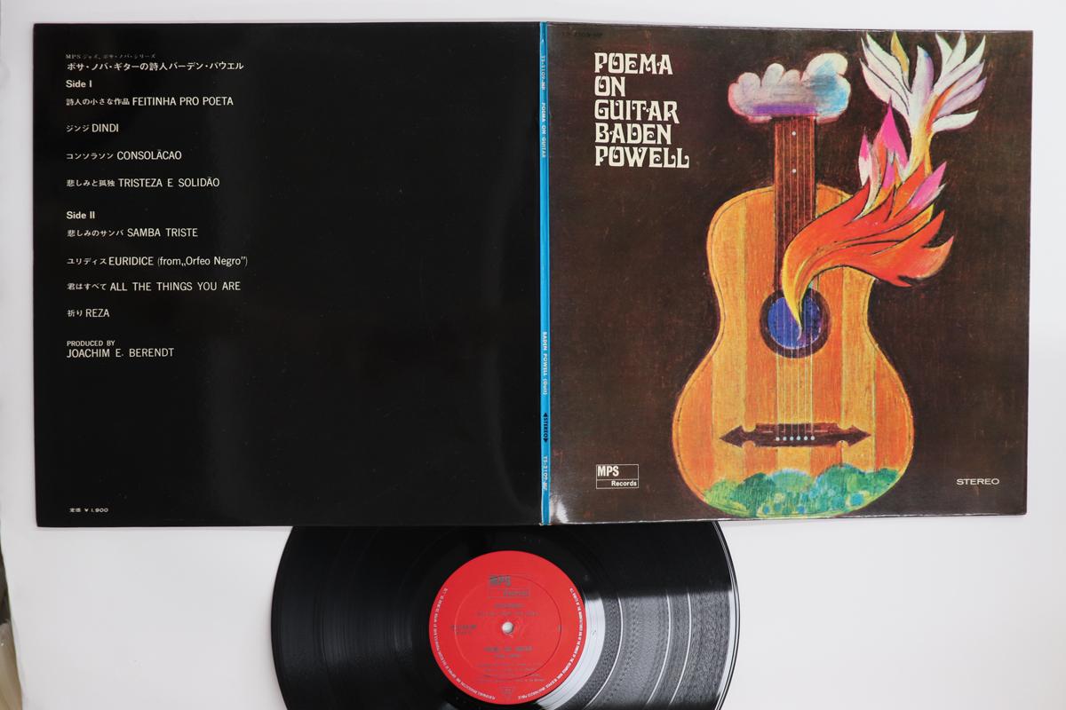 

LP Record BADEN POWELL - Poema On Guitar YS2109MP MPS 1969 Japan Latin Used