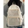 Japanese Kawaii Itabag Women New 2024 Transparent Backpack Women Large Capacity Ita Backpack School Bags For College Student JK