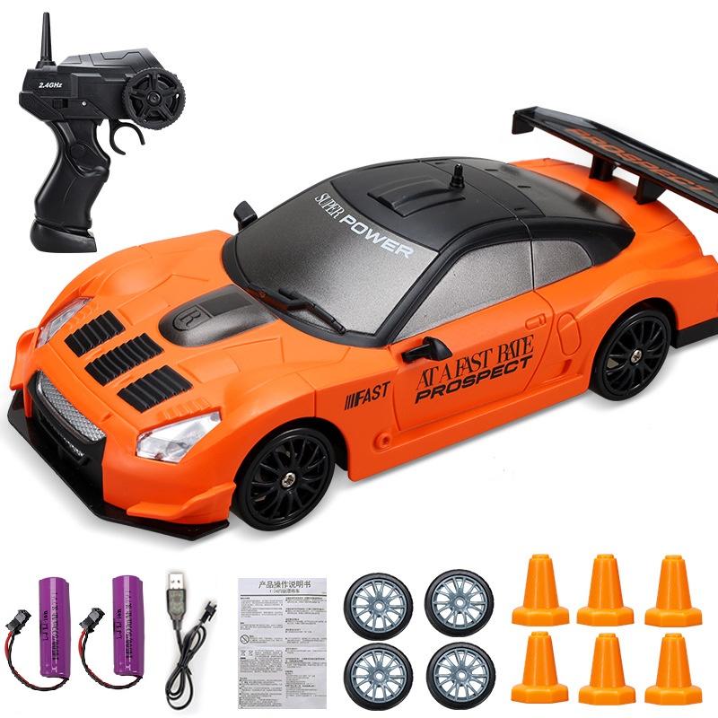 ABBL1 Remote Control 2.4G High Speed Drift Rc Car 4WD AE86 Model GTR Vehicle Car RC Toy Racing Cars Toy for Children Birthday Gift