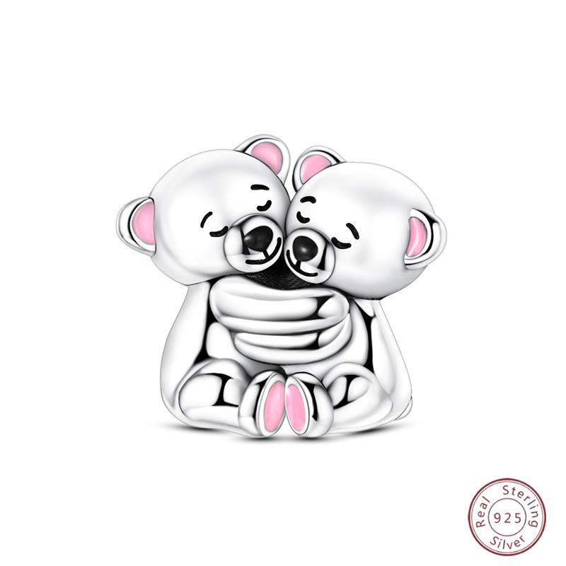 

100% Медь Собор Антик Любовь Клубничные Бусины Подходит Для Оригинального Браслета 3 мм DIY Ювелирные Изделия