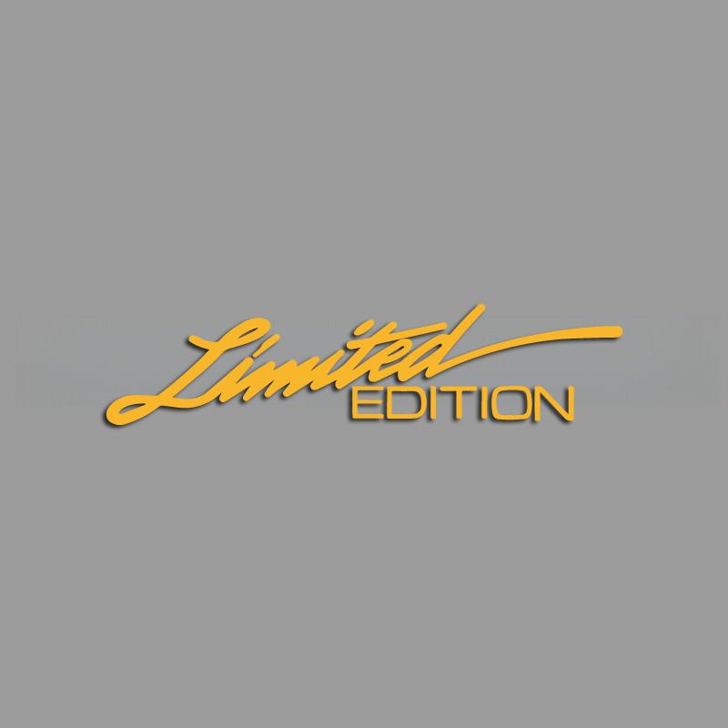 Creative Text Limited Edition Personalized Car Sticker Creative&funny Stickers for Cartoon Fans&lover,high Quality for Car Truck