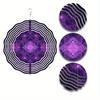 10 Inch Hanging Wind Chime for Garden Balcony Decor Rotating Hook Elegant Art Design High Quality Gift for Spring Summer