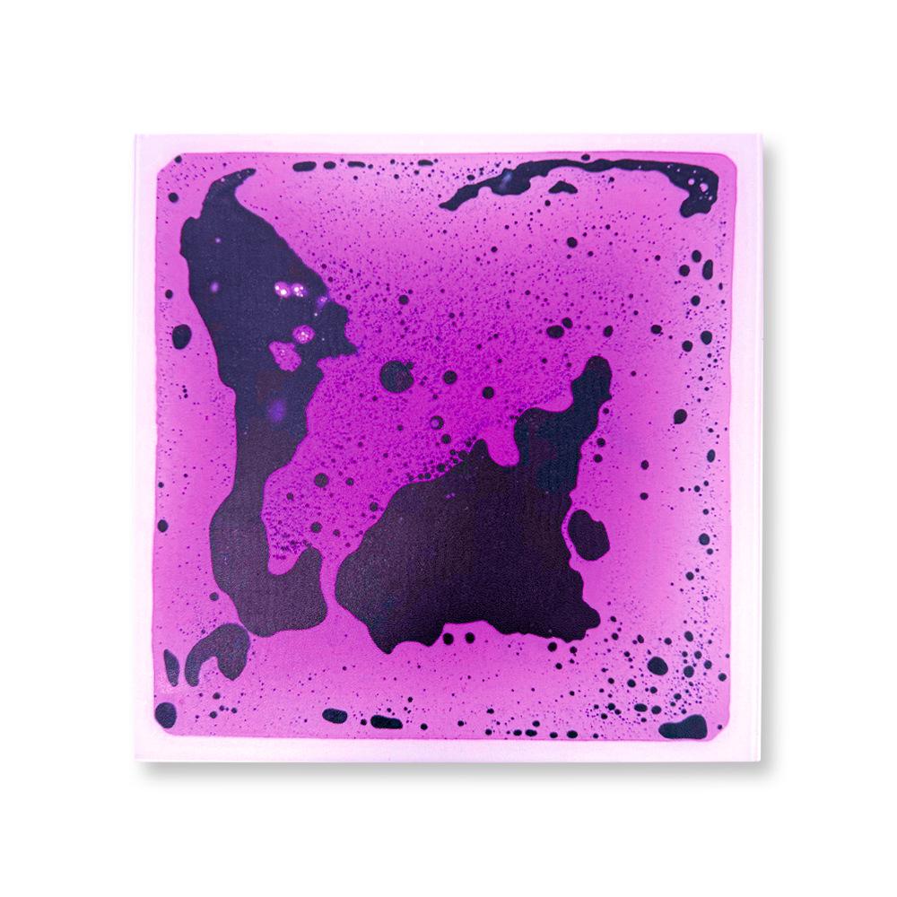 50cm Liquid Color Floor Tiles: Sensory & Puzzle Mat for Kids