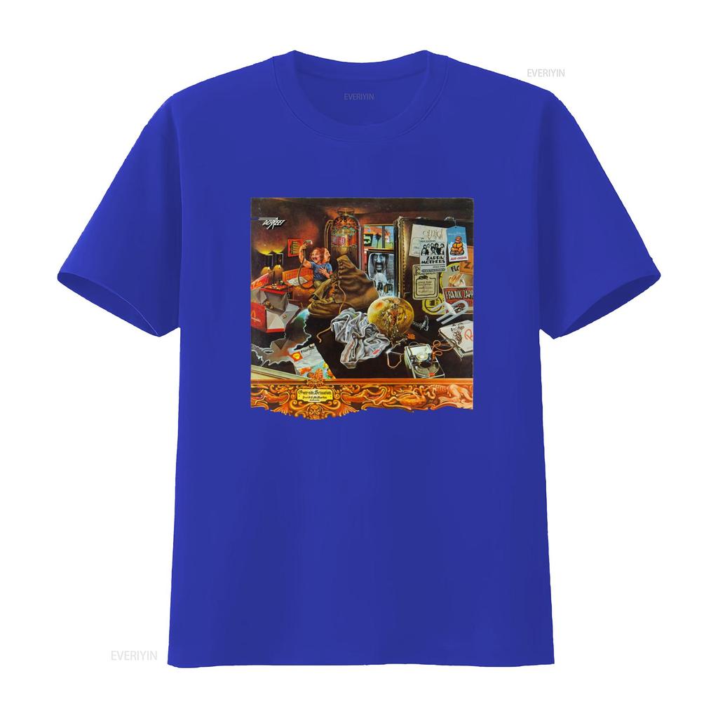 Over Nite Sensation Classic Frank Zappa The Mothers of Invention Vintage Rock Art T Shirt Vintage Washed Slightly Breathable