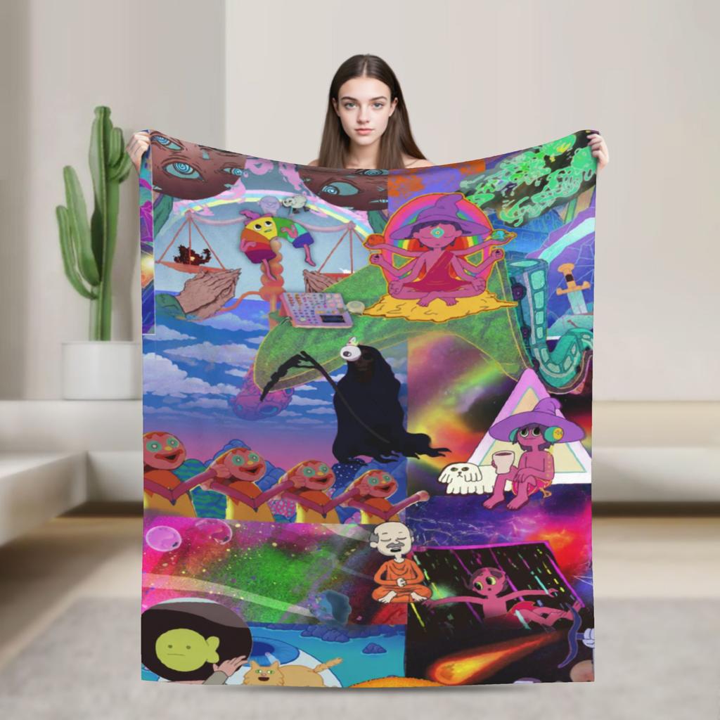 Midnights Gospes Blanket Velvet Cozy Soft Throw Blanket For Bed Bedspread