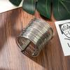 European Vintage Punk Style Open Cuff Bracelet for Women
