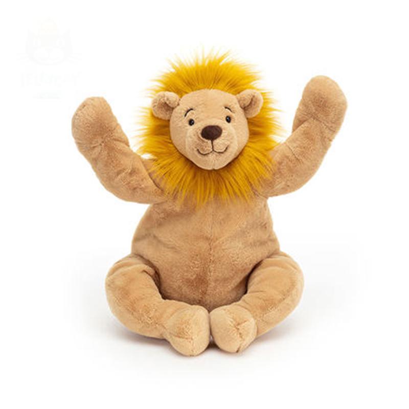 

JELLYCAT Jungle Animals Rumbotam Lion Pacifying Doll Plush Figure 27cm Tall