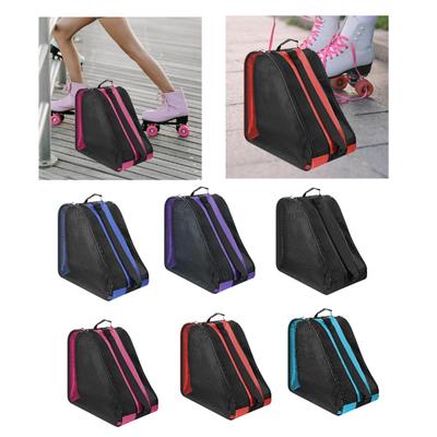 Roller Skate Bag Ice Skate Bag Multipurpose Accessories with Handle Organizer