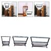 Fishing Rod Holder Versatile Easy Assembly Double Side Slot Bamboo Accessory 23 Holes
