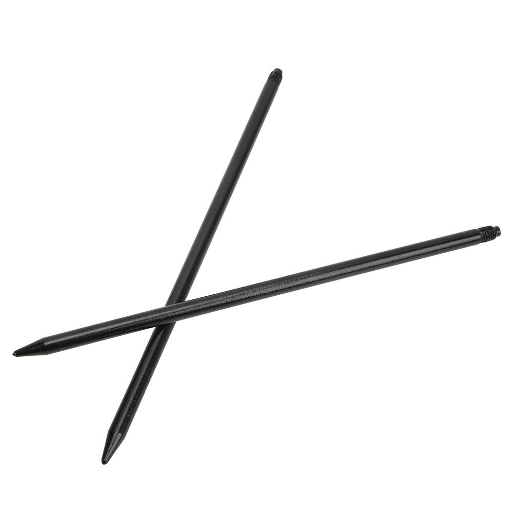 2pcs Outdoor Camping Light Stand Nail 5mm Thread Interface Detachable Ground Lantern Nail