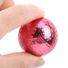 Plated Metal Color Golf Ball 1.68in Practice Balls Indoor Outdoor Training Aids Gifts