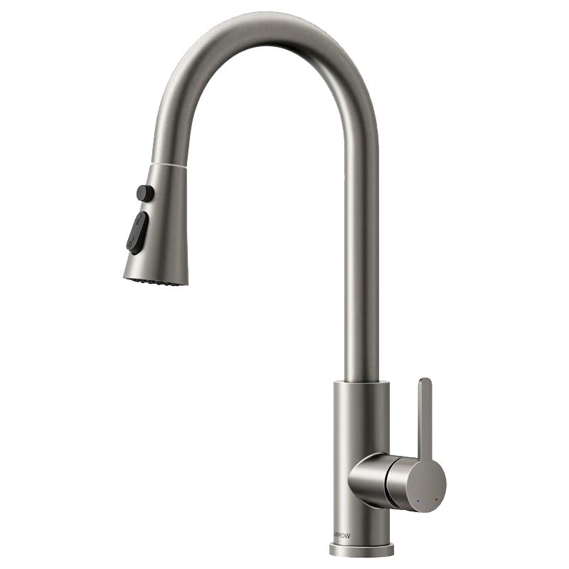 ARROW Cold & Hot Pull-Out Kitchen Faucet