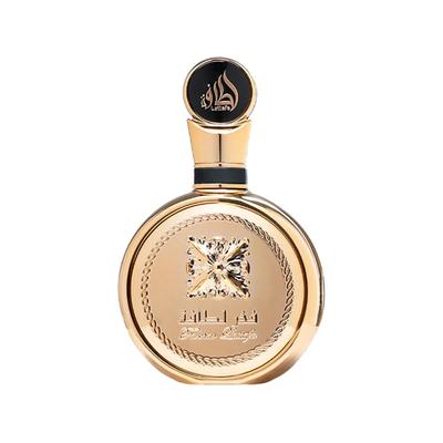 Lattafa Fakhar Gold Extrait - Floral, Amber, Woody - Eau De Parfum Long-Lasting Fragrance for Unisex, 3.40 Ounce / 100 Ml