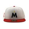 [New Era] Trendy color brim cap 59FIFTY Minnesota Twins MLB GREY BOTTOM FITTED CAP STONE MINNESOTA TWINS 5950 hat color bottom Sz 7-14 [Used]