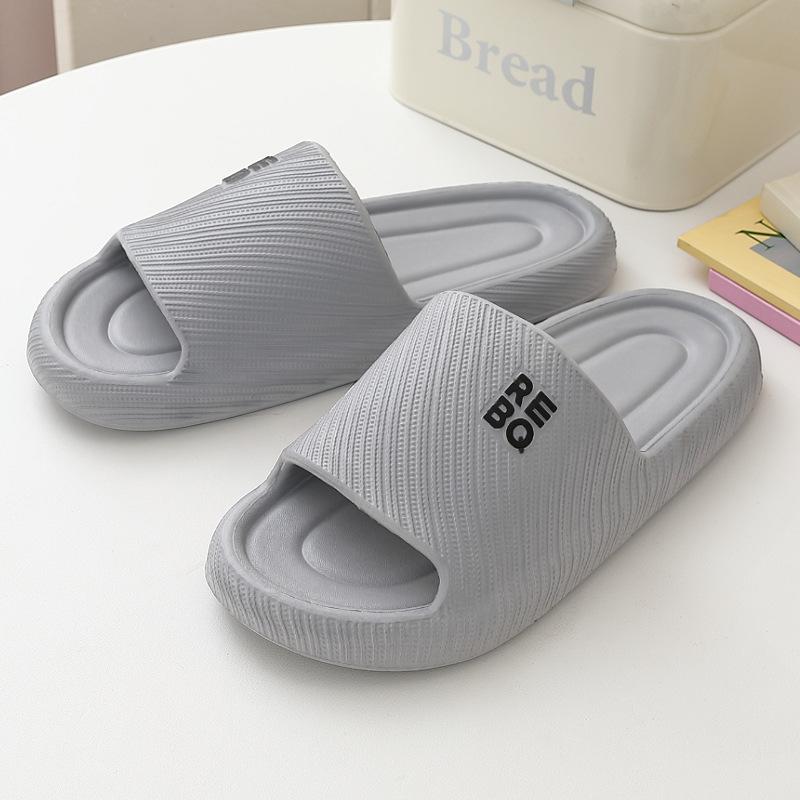 Mode 2025 Herren Schuhe mit weicher Sohle Sommer Mode Hausschuhe Herren Wolke Zuhause Flache Sandalen Massage Zehentrenner Paare Badezimmer Indoor Pantoletten