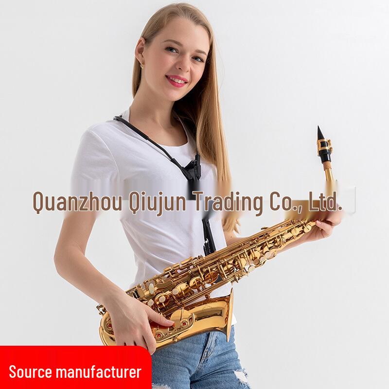 Deluxe Saxophone Neck and Double Shoulder Strap - Alto, Soprano, Tenor Protection