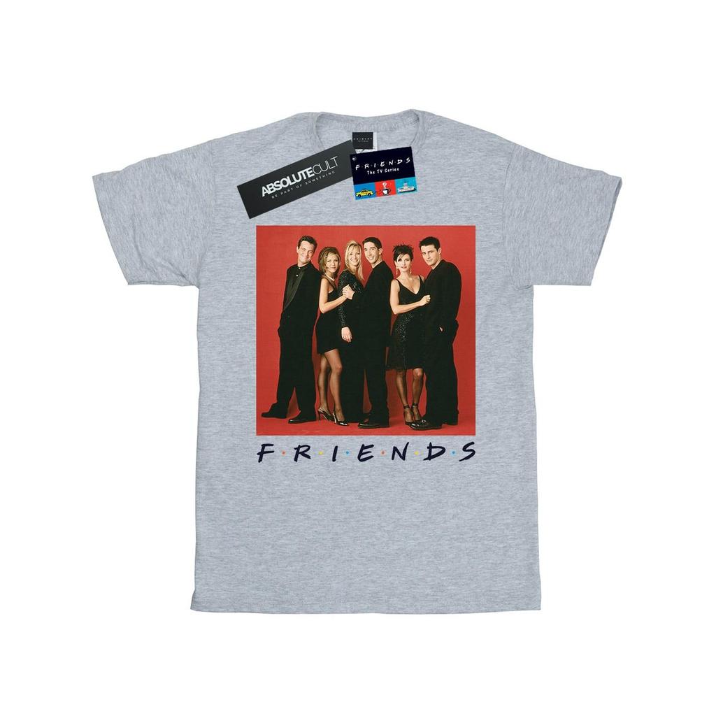Friends Womens/Ladies Group Photo Formal Cotton Boyfriend T-Shirt