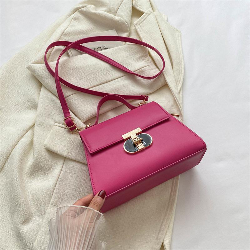 Stylish Pu Shoulder Bag Trendy Small Square Crossbody Bag For Everyday Use