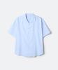 Seupao [Linen Blend] Oversized Short Sleeve Shirt_Spywg25M04