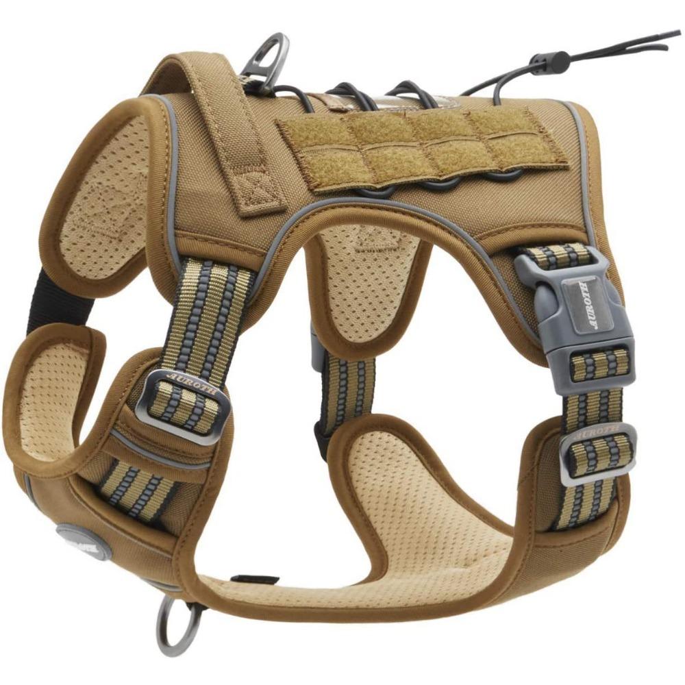 Nylon dog chest strap medium and large dog tactical dog strap leash anti-strangulation pet chest and back collar
