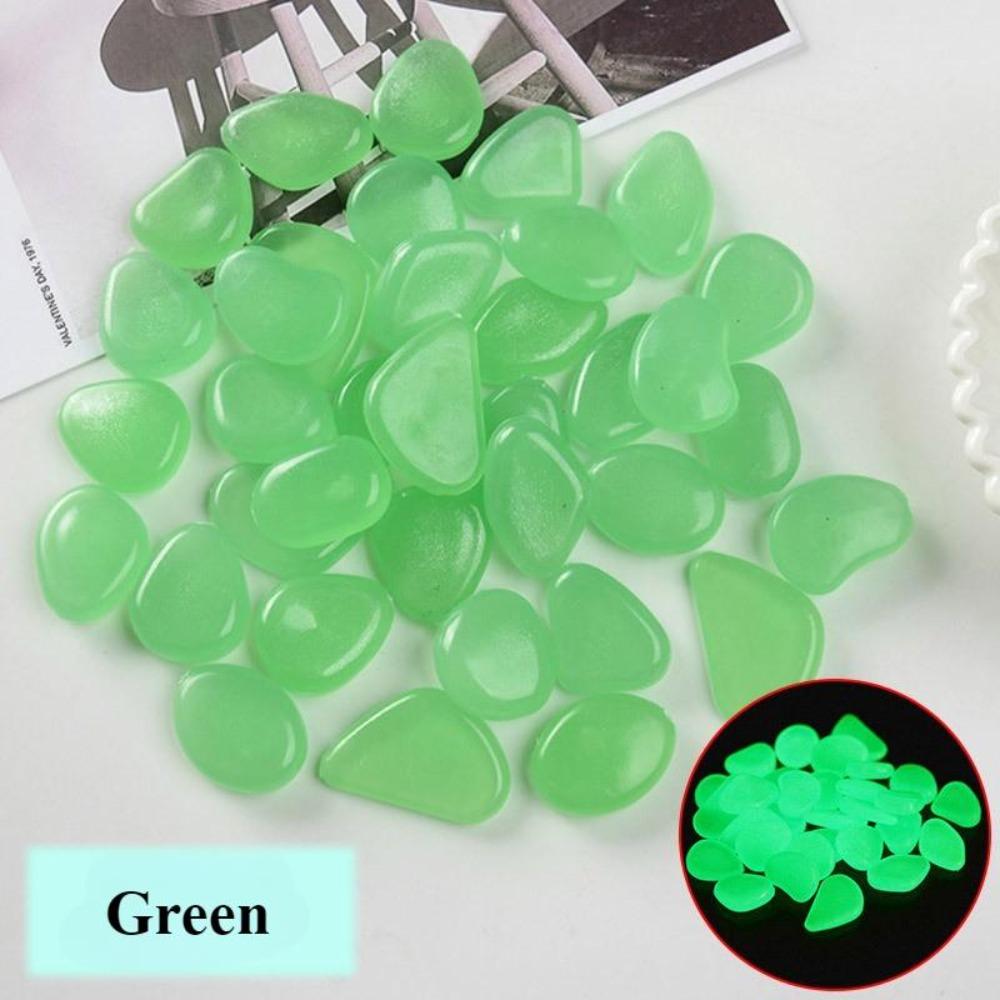 1000pcs Luminous Rock, Stone Luminous Dark Garden Pebbles, Sidewalk Fish Tank Decoration, Aquariums, Fish Tanks loom