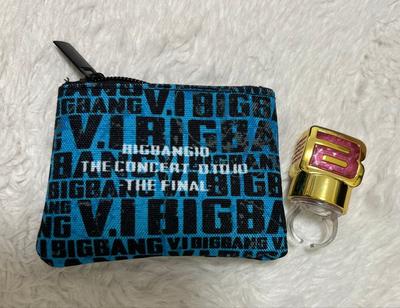 [USED] BIGBANG THE FINAL Pouch and Jiyong Ring Light