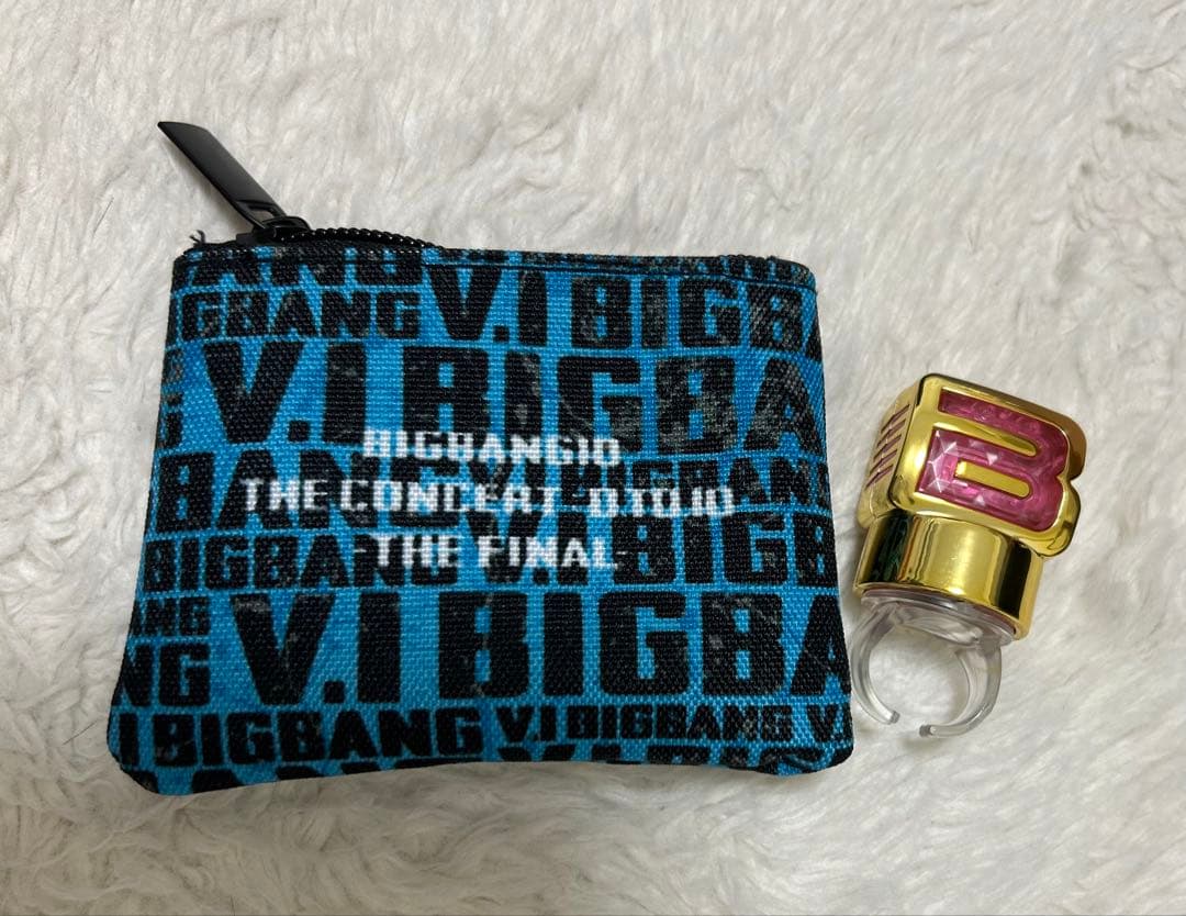 

[USED] BIGBANG THE FINAL pouch and Jiyong ring light