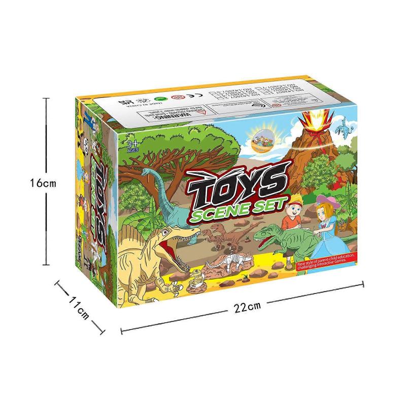 kids toys DIY Painted Dinosaur Graffiti Painting Game 44 PCS Set Of Children's Toys roses