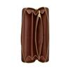 New COACH PEANUTS Collaboration Zip Around Coated Canvas Wallet Trumpets Women's Tan CBM91-IMY3O