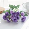 Artificial Carnation Flower Bouquet Vibrant Multicolor Fade Resistant Fake Flower For Home Wedding Garden Outdoor Decor