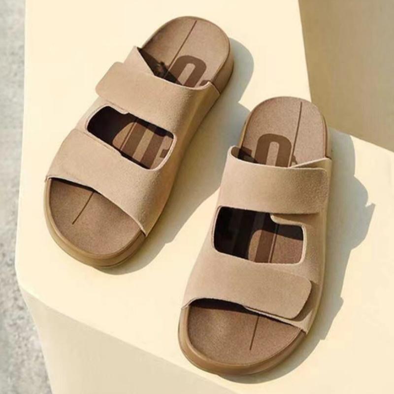 Fashion Women's Soft Bottom Casual Slippers Summer Outdoor Anti-slip Beach Shoes Fashion Breathable Comfortable Trendy Women Sandals