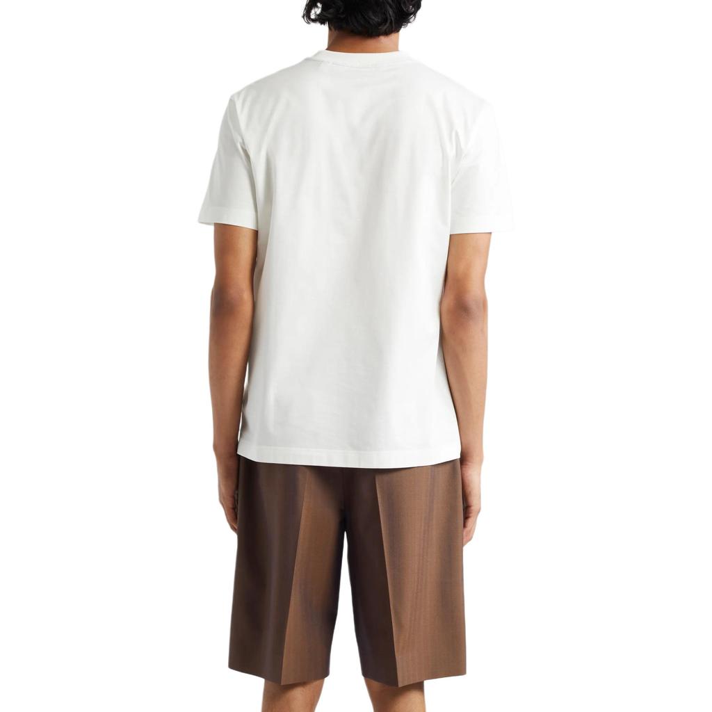 Burberry Ekd Embroidered Crewneck T-Shirt 81217041