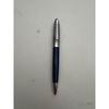 Used Cross Hamilton Ballpoint Pen Body Navy Silver Checkered Rare Discontinued