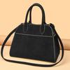 Women's Frosted Minimalist Tote - Large Capacity Retro Handbag for Autumn/Winter
