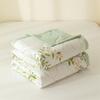 INS Skin-Friendly Washable Cotton Summer Quilt - Brushed Flannel Cooling Blanket for Dorms