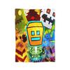 Geometry Dash Games Blankets Flannel  Relax Soft Throw Blanket for Bedding Plush Thin Quilt