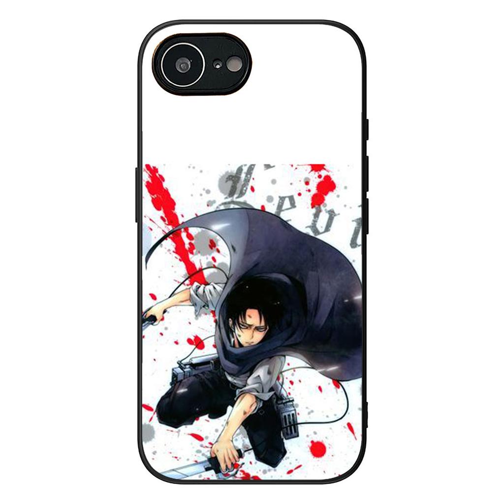 Attack on Titan Eren Jaeger Levi Cover for Samsung Galaxy A06 A05 A14 A50 A51 A52 A12 A13 A23 A70 A07 A25 A26 A72 A56 Phone Case