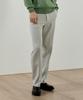 ANALOG MOOD Semi Slim Wide Slacks (Gray)